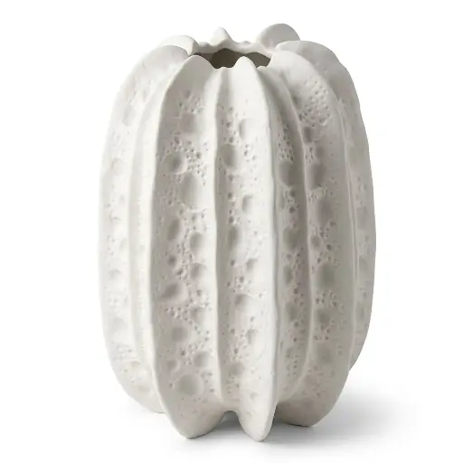 [567941] FLORERO CERAMICA BLANCO/BEIGE REF:HM1732/GDZ23X361 13X20CM