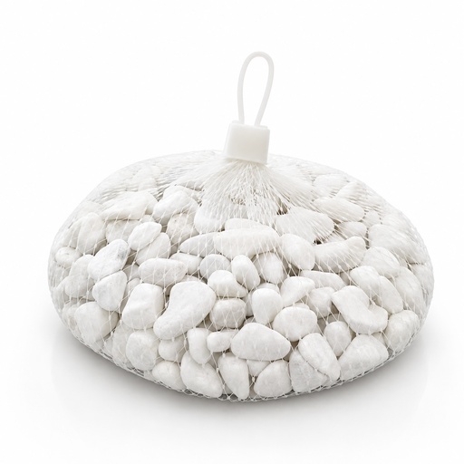 [95079-2] Piedra decorativa blanca 